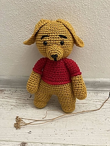 Hračky - pes/psík ružovo/žltý - 16104372_