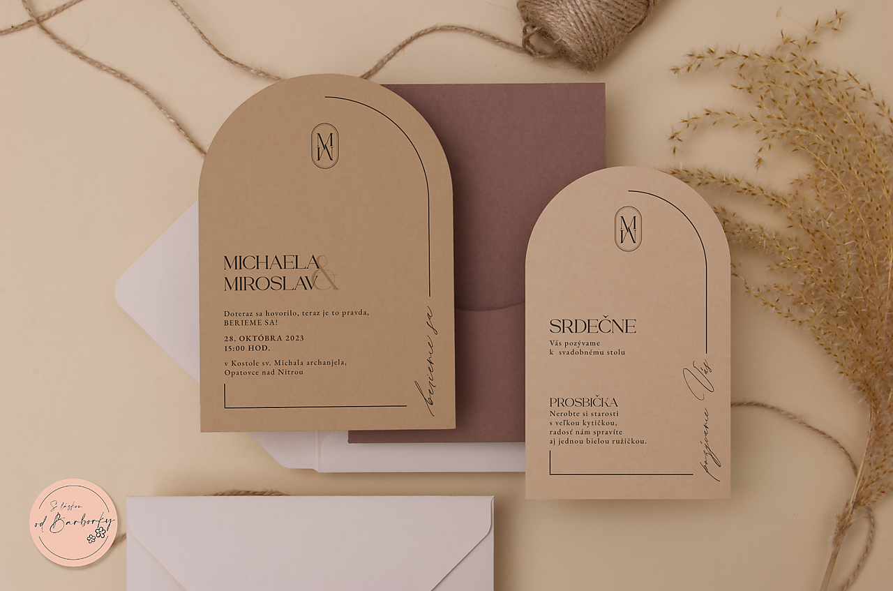 Svadobné oznámenie C#26