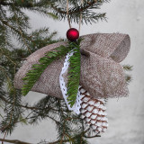Suroviny - Vianočná dekorácia na stromček, šiška - 16108143_