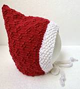 Detské čiapky - Škriatkovská červená čiapka - 16106671_