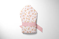 Detský textil - Zavinovačka - pink flowers - 16108719_