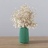 Dekorácie - Váza z recykloveného plastu z oceánov - 16108109_