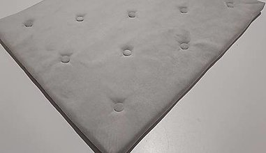 Úžitkový textil - Sedák do vstavanej skrine-šedý svetlý/3 cm (97×57/5cm/sgombikmi) - 16109499_