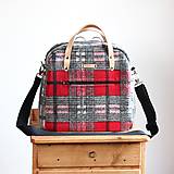 Veľké tašky - Veľká taška LUSIL bag 3in1 *Vlna&Káro* - 16111585_