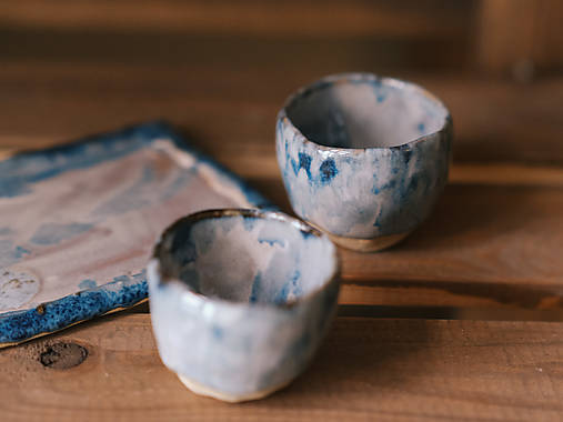 Nádoby - Světlo-modrý set - 16112288_