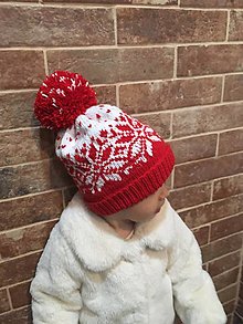 Detské čiapky - Vianočné čiapky pre celú rodinku - 16112108_