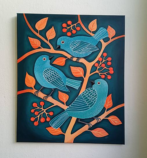 Vtáčiky (60x50)