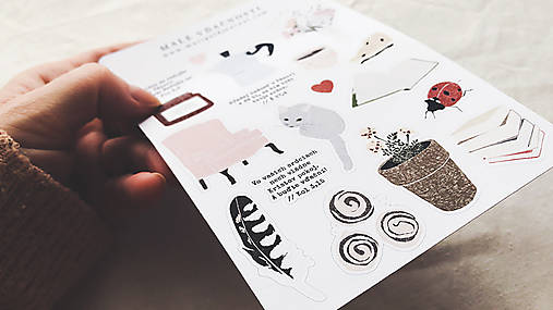 nálepky // malé vďačnosti