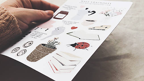 nálepky // malé vďačnosti