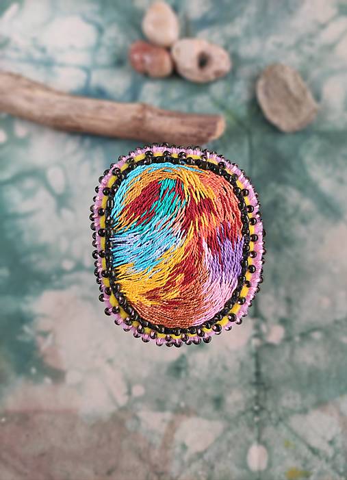 Brošne - "Párty" brošňa  - 16118324_