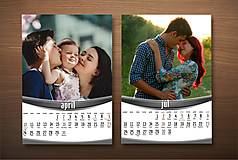 Papiernictvo - rodinný kalendár rôzne formáty - 16120685_