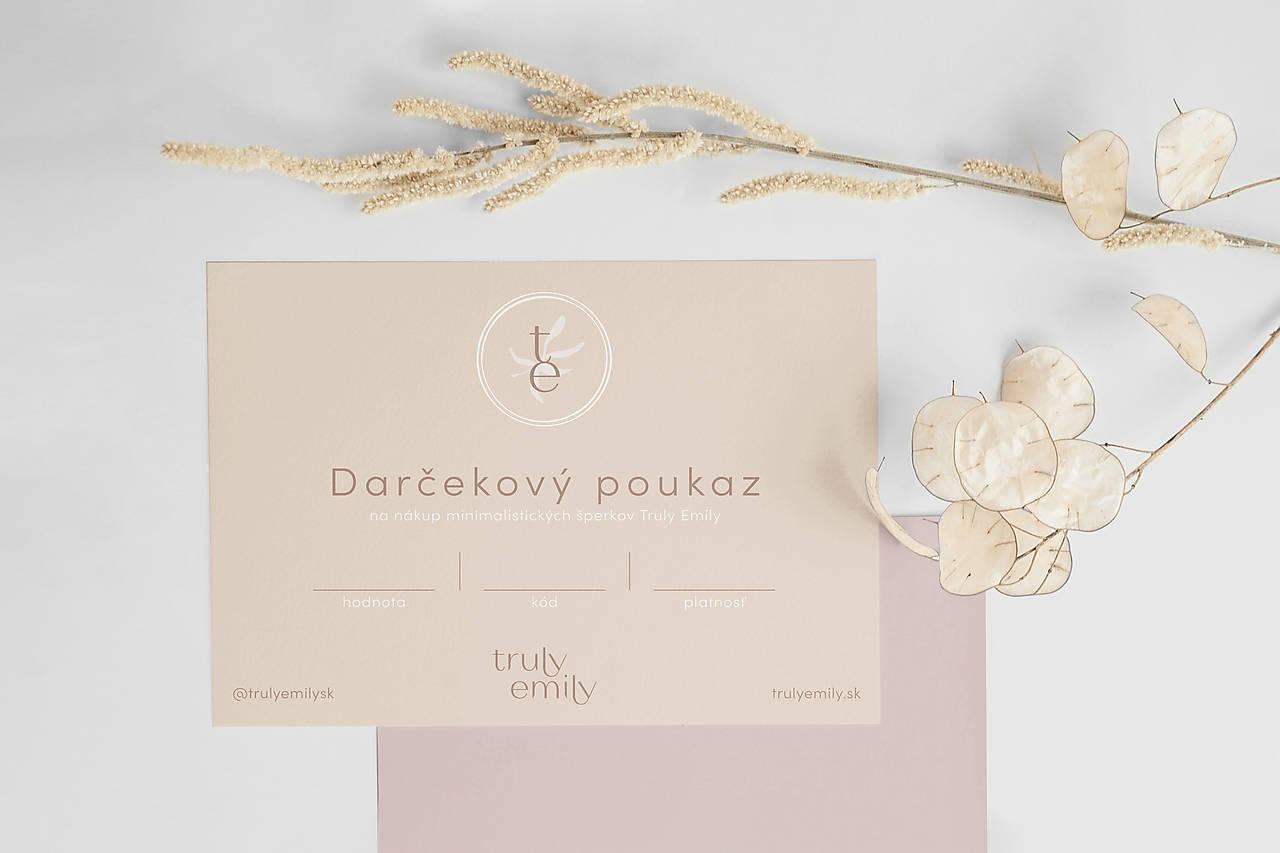 Darčekový poukaz - elektronická verzia