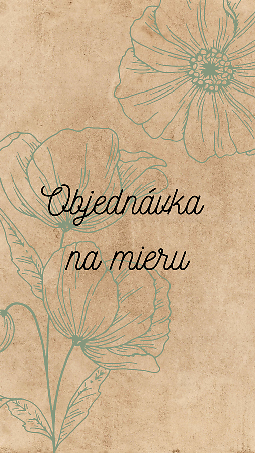 Dekorácie - Objednávka na mieru - 16121198_