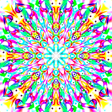 Grafika - Mandala abstrakt 2 - 16117774_