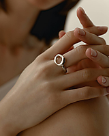 Prstene - Minimalistický prsten Ruby - 16120836_