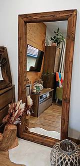 Zrkadlá - Zrkadlo zo starého dreva - 16120244_