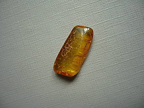 Minerály - Troml. kámen – jantar 20 mm, č.54f - 16119523_