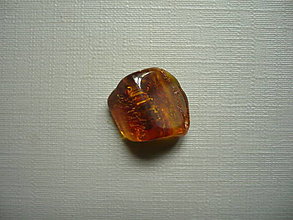 Minerály - Troml. kámen – jantar 13 mm, č.153f - 16120026_