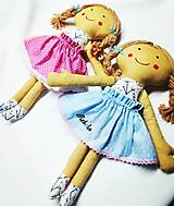 Hračky - Látková bábika - 16118260_