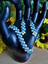 Sady šperkov - Set - náramok s náušnicami z perličiek - 16117512_