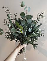 Dekorácie - Kytica vianočná/zimná - 16117241_