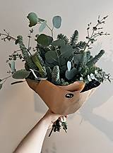 Dekorácie - Kytica vianočná/zimná - 16117242_