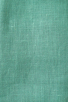 Úžitkový textil - Ľanový obrúsok Special Ivory s obručou (Morská zelená) - 16118980_