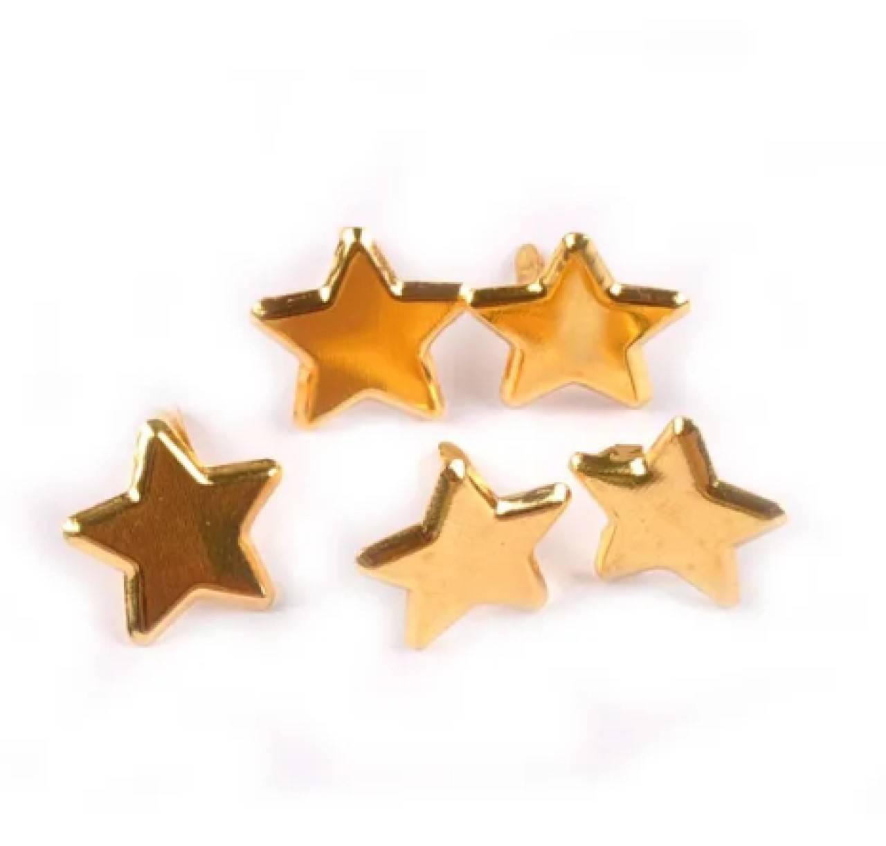 Aplikácia hviezdička 13 mm (Zlatá)