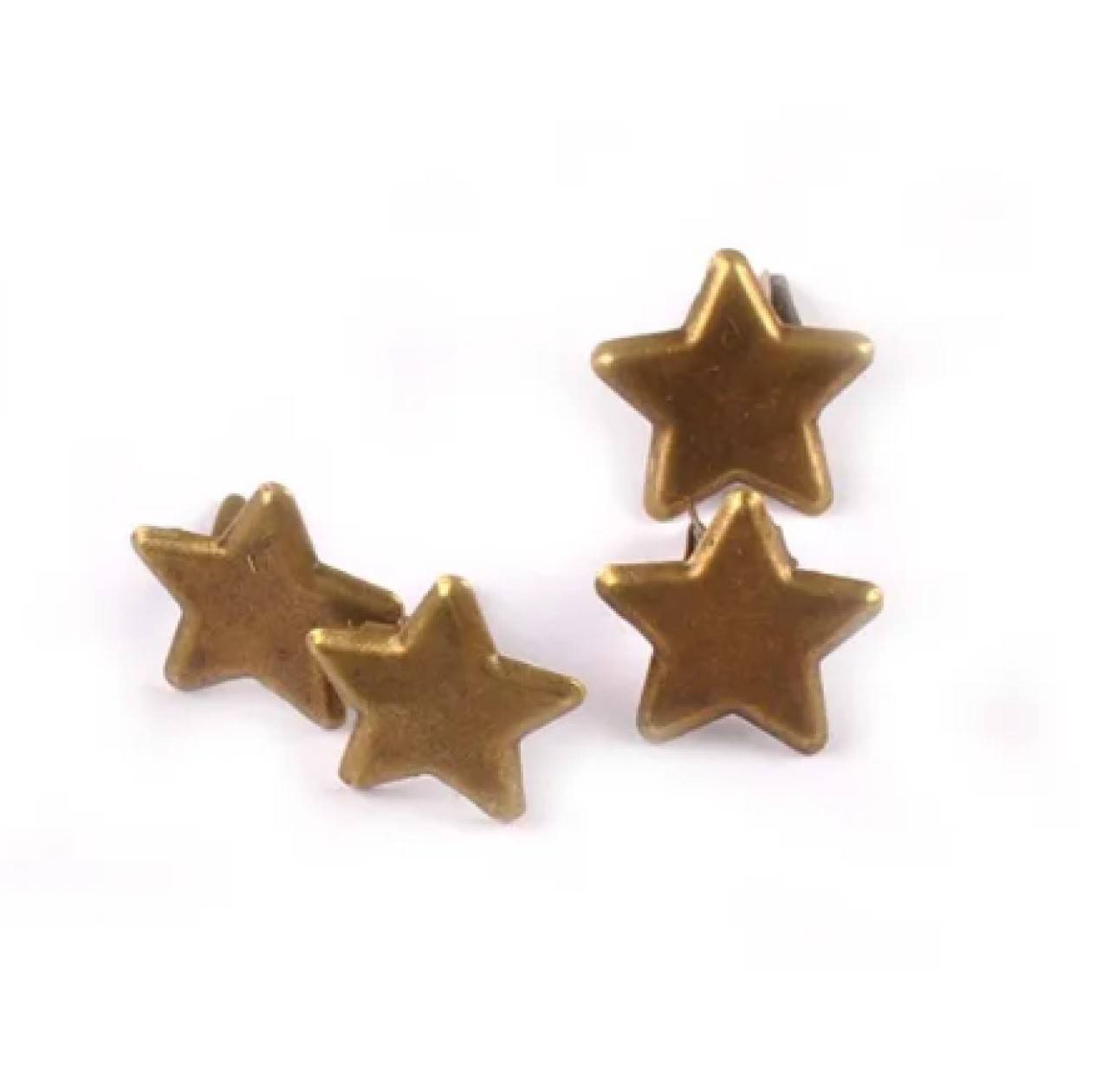Aplikácia hviezdička 13 mm (Meď/Bronz)