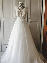 Šaty - svadobné šaty Anika 40 - 16125003_