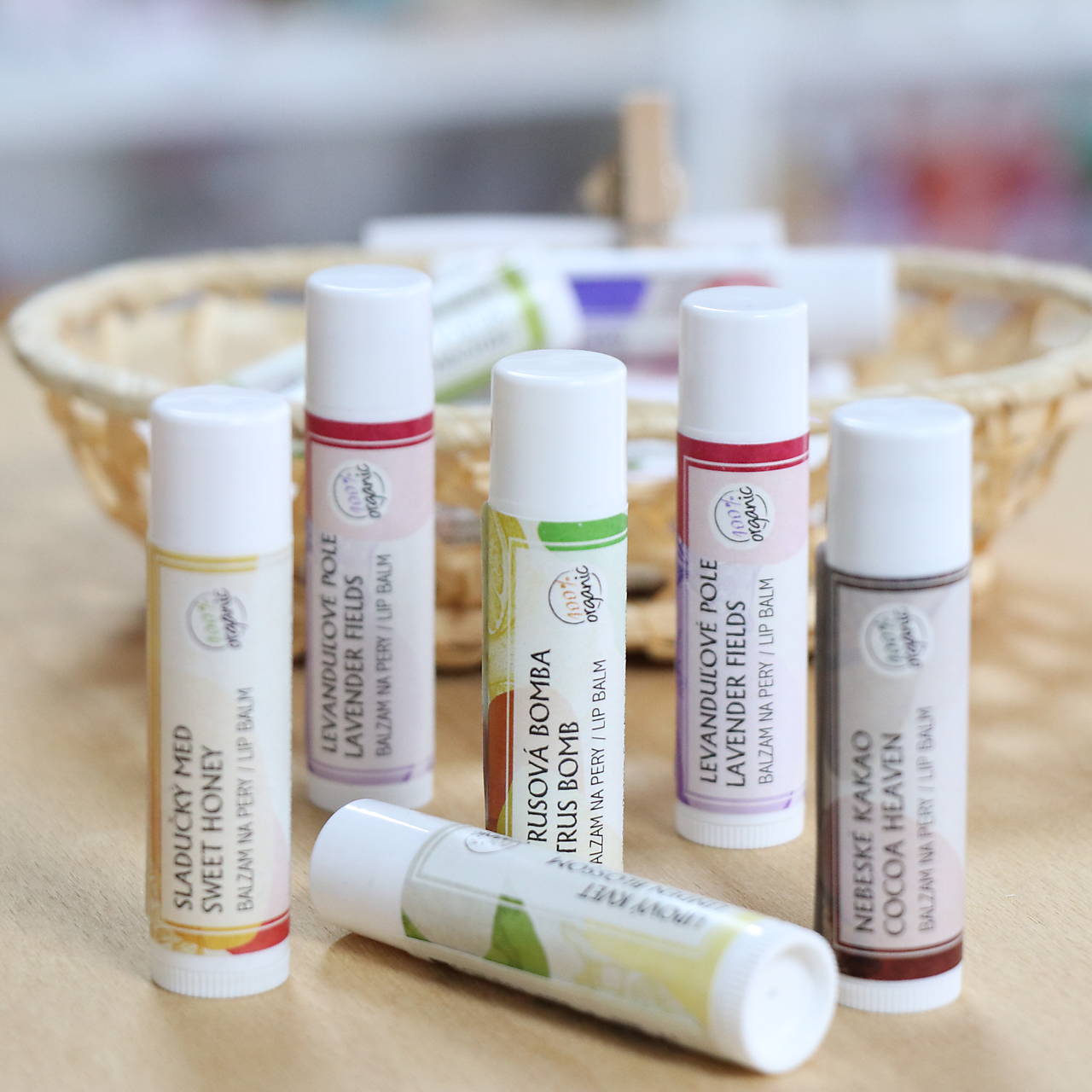 Organický balzam na pery Soaphoria