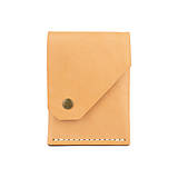 Pánske tašky - Originálna kožená peňaženka Folk (Natural) - 16123467_