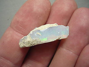 Minerály - Drahý opál Etiopie 29 mm, č.2f - 16122461_