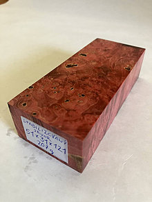 Polotovary - Stabilizované drevo JAVOR - 16125737_