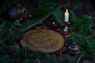Príbory, varešky, pomôcky - Vianočný podnos/lopár (Marry Christmas II.) - 16129070_