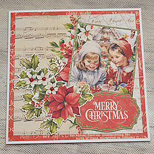 Papiernictvo - Vianočná pohľadnica - 16130150_