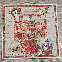 Papiernictvo - Vianočná pohľadnica - 16130189_