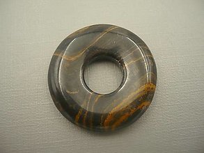 Minerály - Donut kulatý - stromatolit 30 mm, č.1f - 16128651_