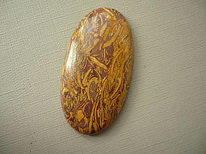 Minerály - Kabošon - jaspis coquina 41 mm, č.8f - 16129436_