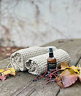 Úžitkový textil - Ľanový vaflový uterák - 16127485_
