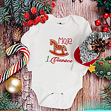 Detské oblečenie - Vianočný koník+meno - 16134151_