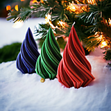 Sviečky - Vianočné sójové sviečky - 16131854_