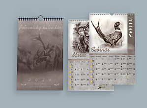 Papiernictvo - Poľovnícky kalendár 2024 - 16134257_