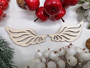 Polotovary - Vianočné krídla rozdelené - 16134004_