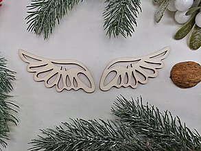 Polotovary - Vianočné krídla rozdelené - 16134013_