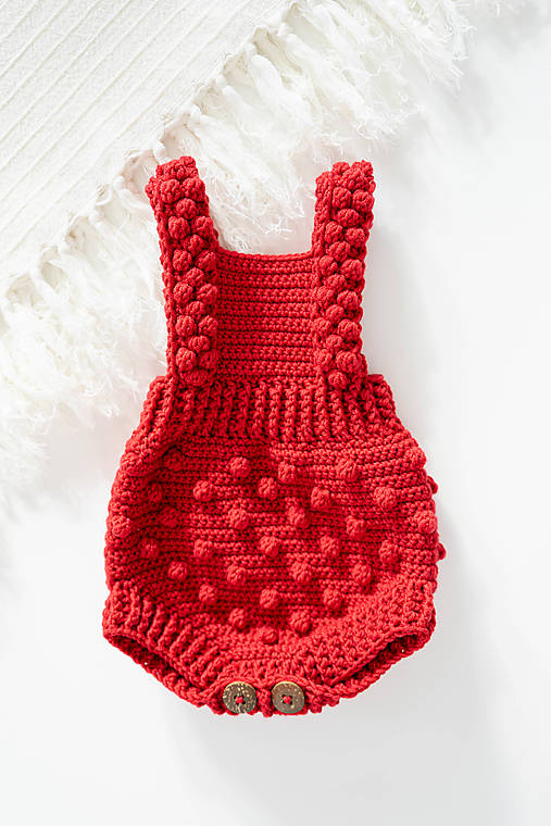 Detské oblečenie - Merino body červené - 16132496_