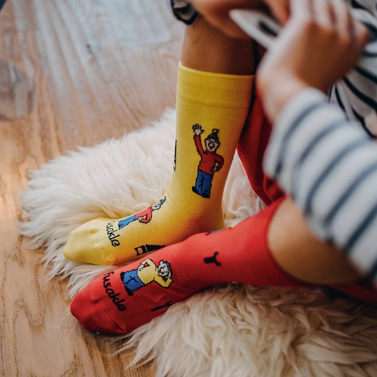 Detské ponožky Fusakle Pat a Mat