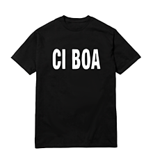 Topy, tričká, tielka - Unisex tričko CI BOA - 16132580_