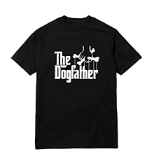 Topy, tričká, tielka - Unisex tričko THE DOGFATHER - 16132596_