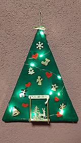 Dekorácie - Vánoční stromeček - světelný - 16132927_